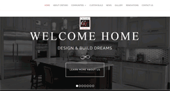 Desktop Screenshot of cretarohomes.ca